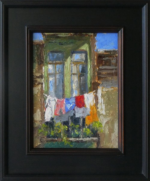 Click to view detail for Wash Day 12x9 $675